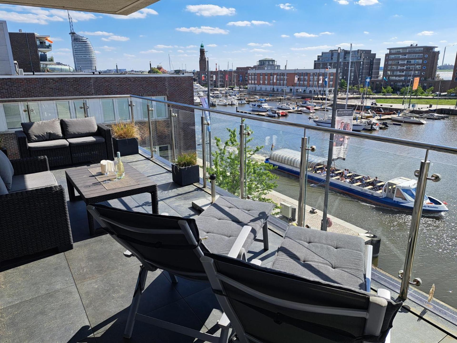 Port Marina 419 - Hafenloft Lägenhet Bremerhaven Rum bild